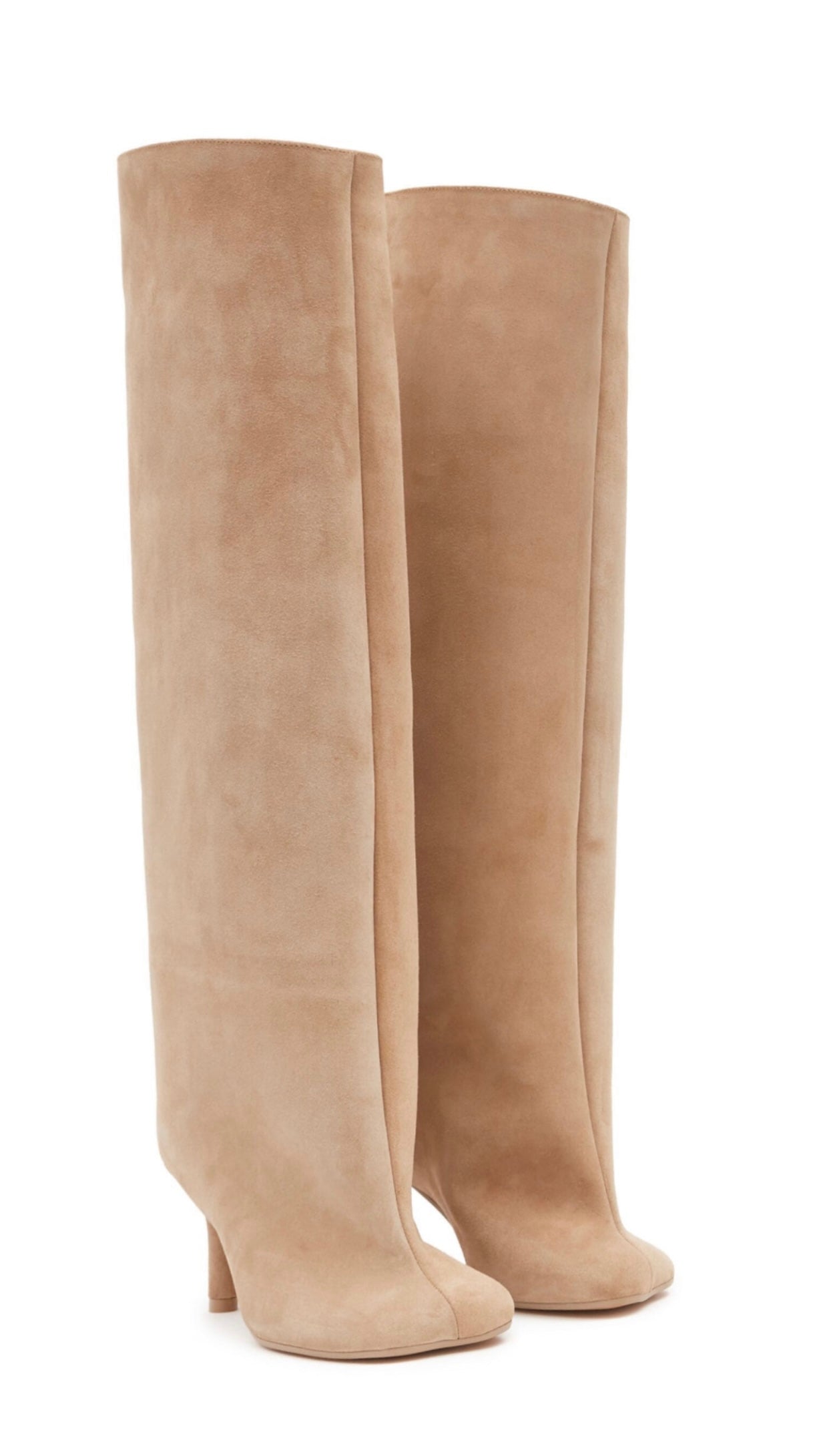 SUEDE KNEE HIGH BOOTS