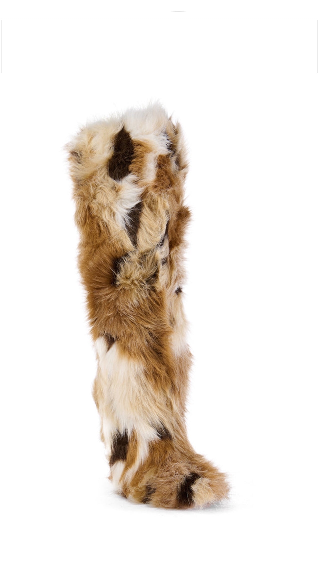 FUR KNEE HIGH BOOTS