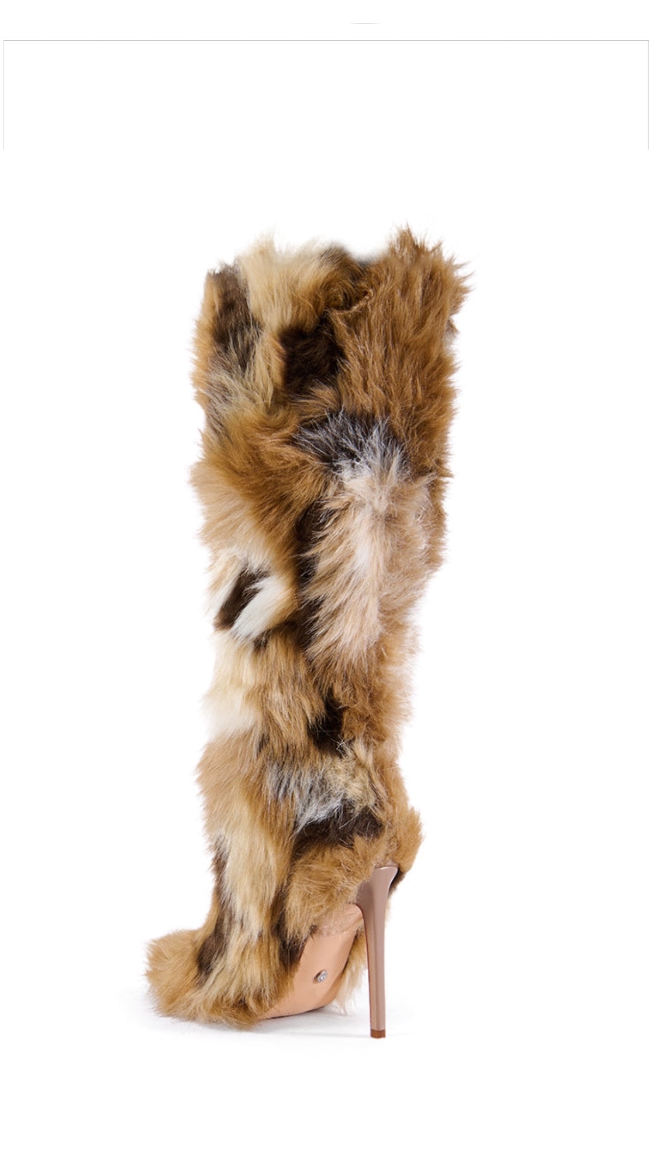 FUR KNEE HIGH BOOTS